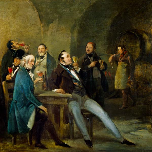 In the wine cellar de Josef Navratil