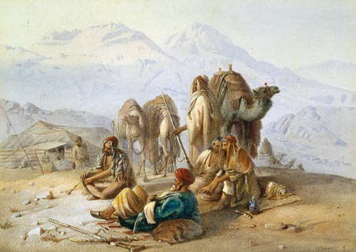 An Arab Encampment de Joseph-Austin Benwell