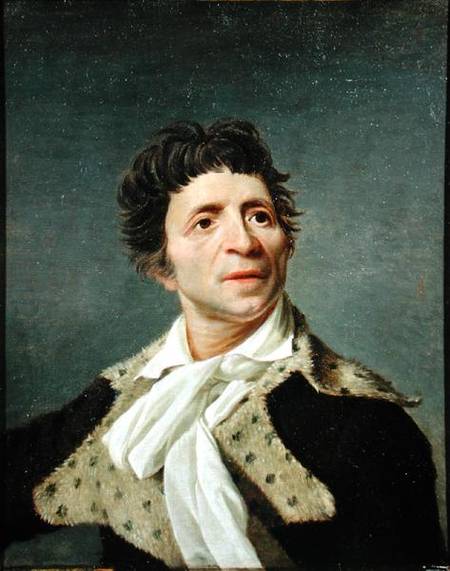 Portrait of Marat (1743-93) de Joseph Boze