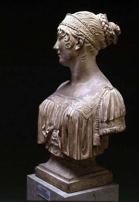 Portrait bust of Jeanne Delhorme de Joseph Chinard