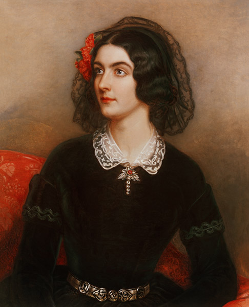 Portrait the Lola Montez (1820-1861) de Joseph Karl Stieler