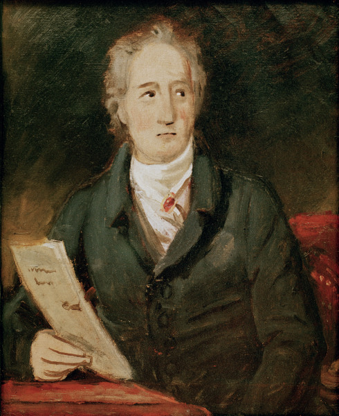 Goethe , Sketch by J.Stieler de Joseph Karl Stieler