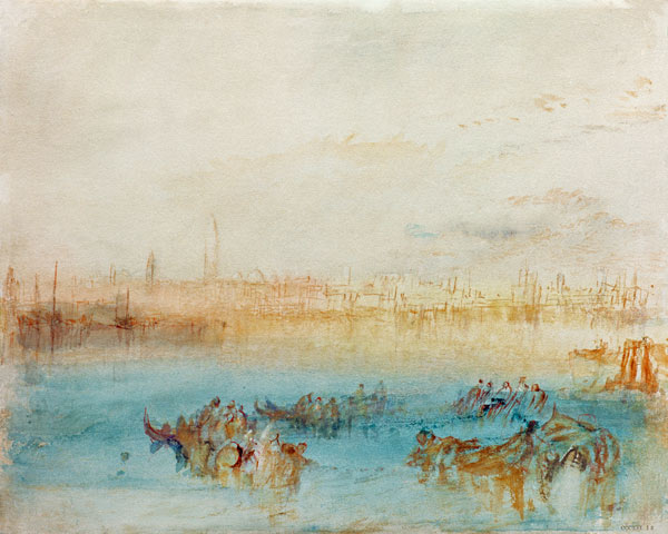 Venecia, Riva degli Schiavoni
 de William Turner