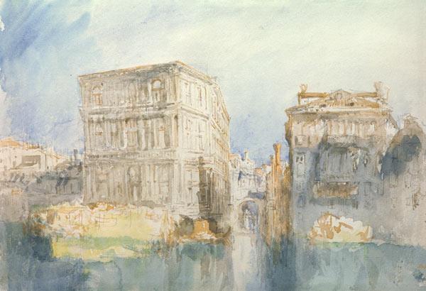 Venecia: The Casa Grimani de William Turner