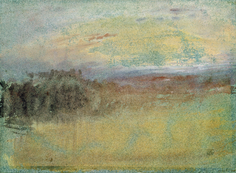 Coastal scene. c.1830 de William Turner