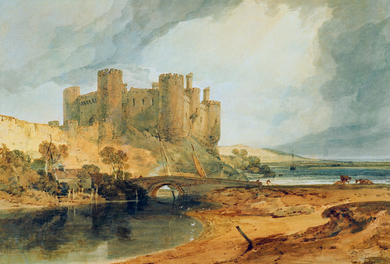 W.Turner, Conway Castle de William Turner