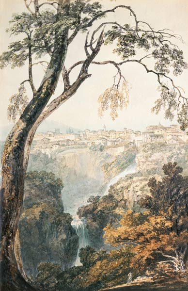 Falls of the Anio de William Turner