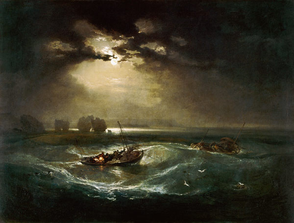 Fisherman at sea de William Turner