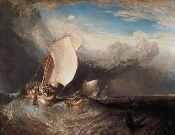 Fischerboote de William Turner