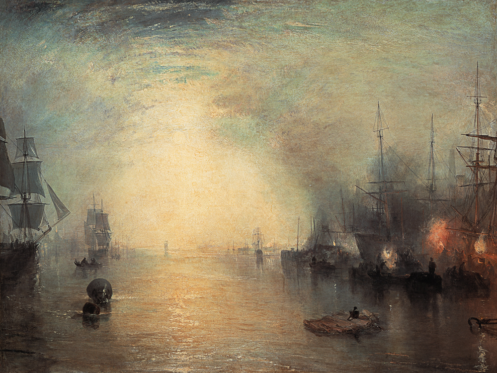 Turner / Keelmen Heaving in Coals../1835 de William Turner