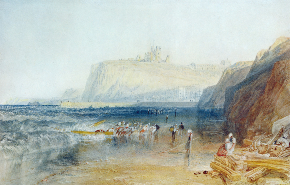 Coast at Whitby, Yorkshire de William Turner