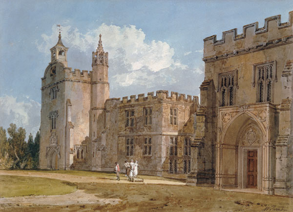 The Bishop's Palace, Salisbury de William Turner