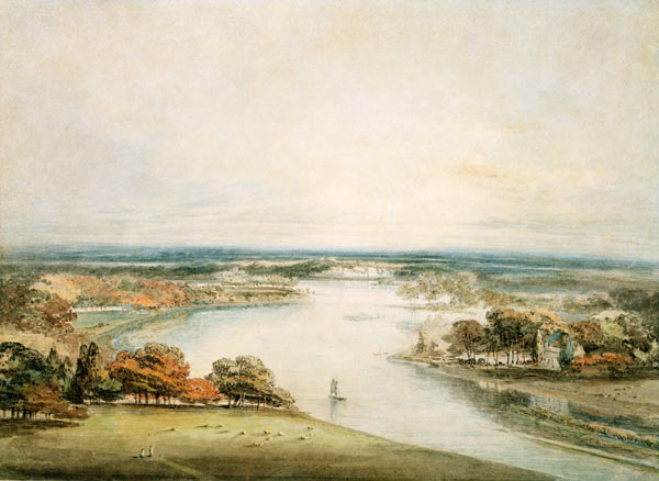 The Thames from Richmond de William Turner