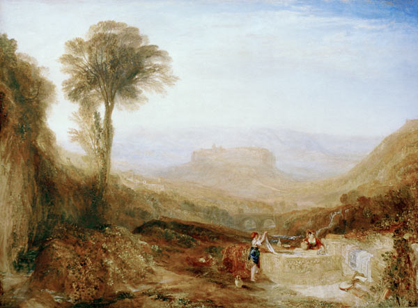 W.Turner, Ansicht von Orvieto de William Turner