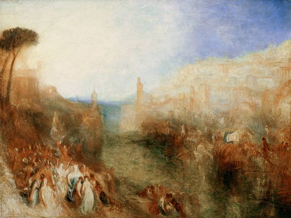 W.Turner, Der Aufbruch der Flotte de William Turner