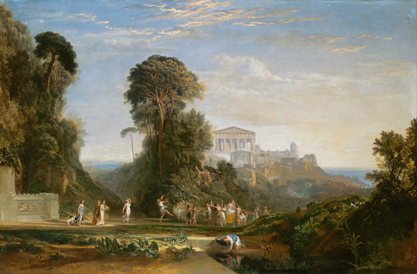 The Temple of Jupiter - Prometheus Restored de William Turner