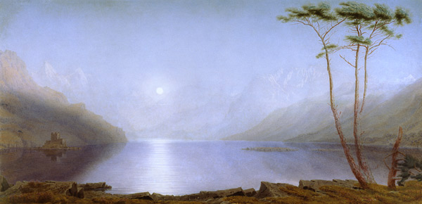 Loch Duich, Summer Moonlight  on de William Turner
