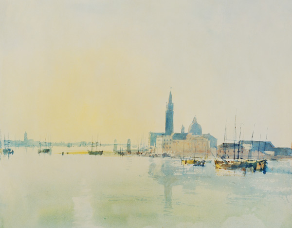 Ambiente matinal en Venecia de William Turner