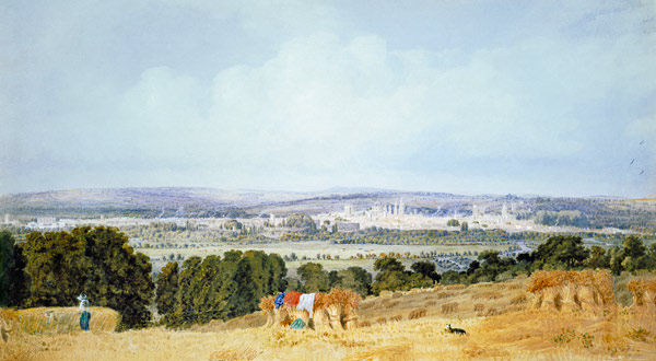 Oxford from Hinksey Hill de William Turner