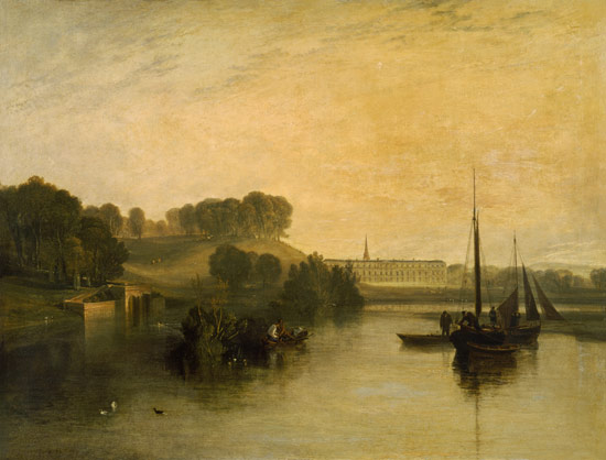 Petworth, Sussex, the Seat of the Earl of Egremont: Dewy Morning de William Turner