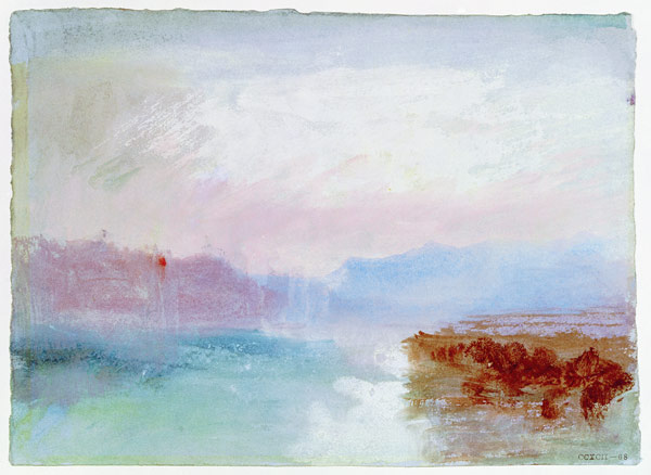 River scene de William Turner