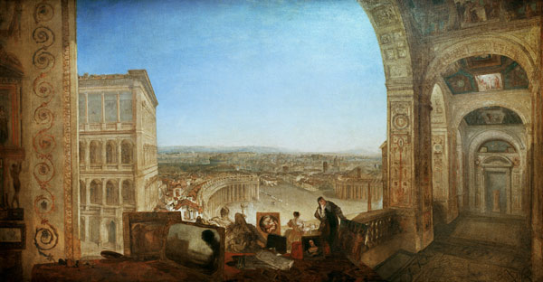 Rome seen by the Vatican de William Turner