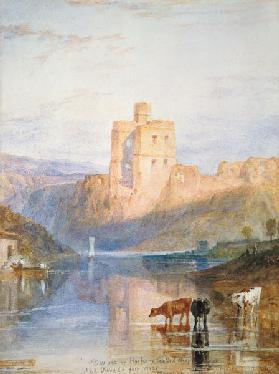 Norham Castle illustration to Walter Scott of Marm