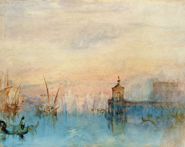 Venecia con la primera media-luna de William Turner