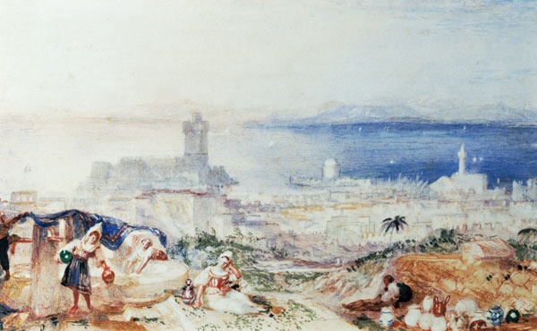 View of Rhodes de William Turner