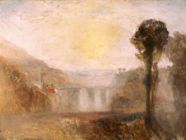 W.Turner / Bridge and Tower / 1838 de William Turner
