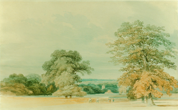 W.Turner / Landscape in Kent / c.1796 de William Turner