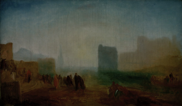 W.Turner, Klassische Hafenszene de William Turner