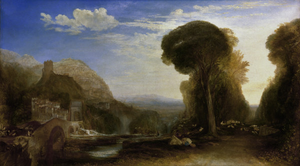 W.Turner, Palestrina - Komposition de William Turner