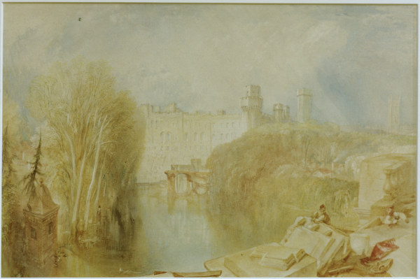 W.Turner, View of Warwick Castle. de William Turner