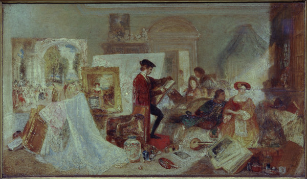 W.Turner, Watteau-Studie de William Turner