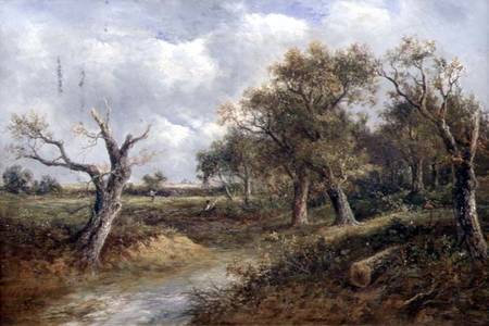 Landscape with Dying Tree de Joseph Thors