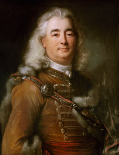 Portrait of the Ladislaus Vetes (or Környesi) past de Joseph Vivien