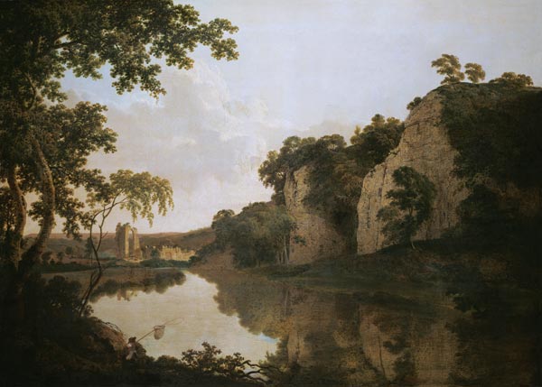 Landscape with Dale Abbey de Joseph Wright of Derby