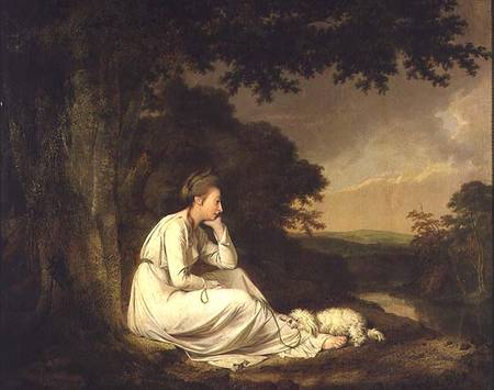 Maria, from Sterne's "A Sentimental Journey" de Joseph Wright of Derby
