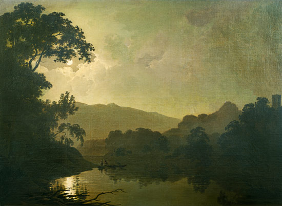 Moonlight de Joseph Wright of Derby