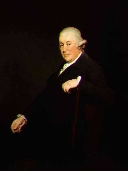 Reverend Basil Bury Beridge (1737/38-1808) de Joseph Wright of Derby