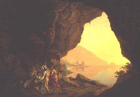 A Grotto in the Kingdom of Naples, with Banditti