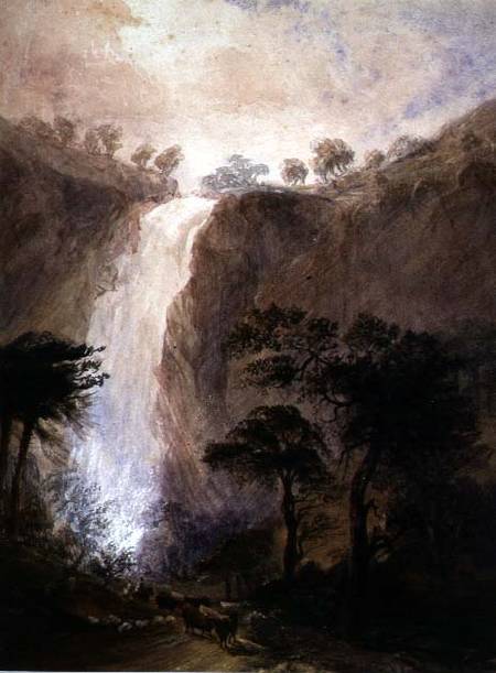 View of a Waterfall de Joshua Wallis