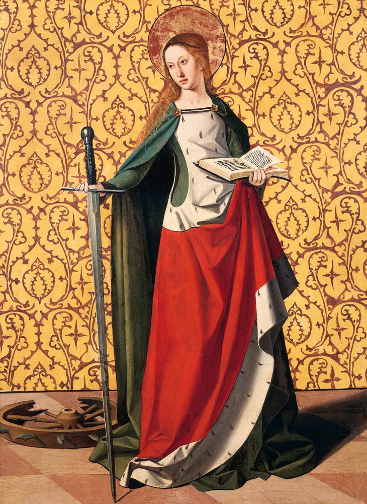St. Catherine of Alexandria de Josse Lieferinxe
