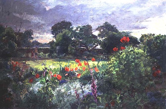 Garden landscape  de Joyce  Haddon