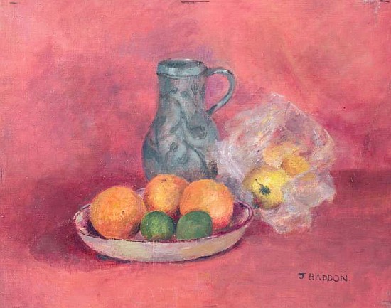 Still life of fruit and jug  de Joyce  Haddon
