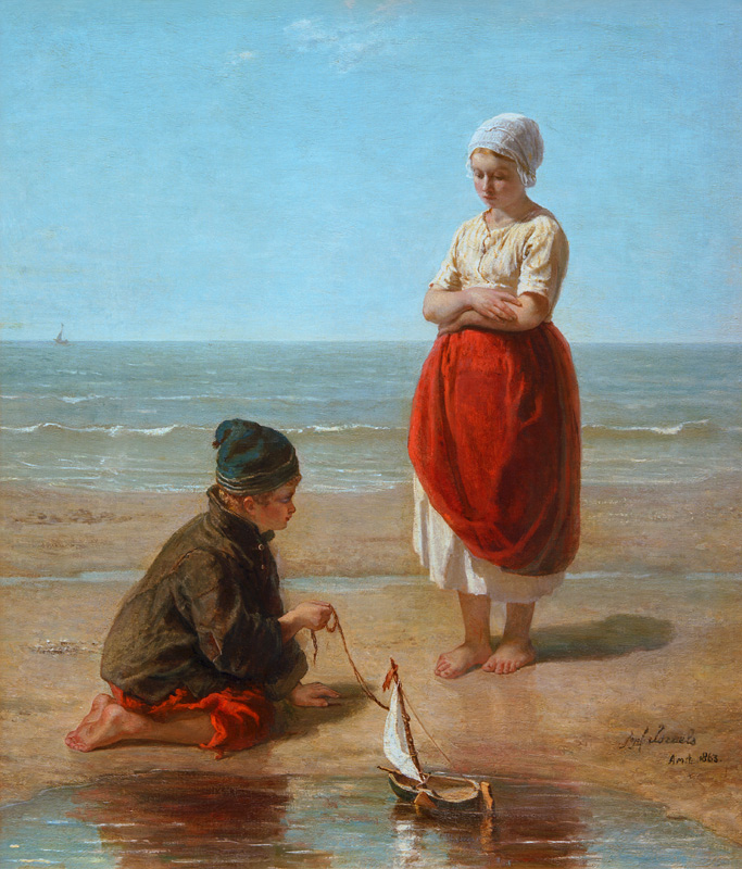 Fishermen’s Children / Children of the Sea de Jozef Israels