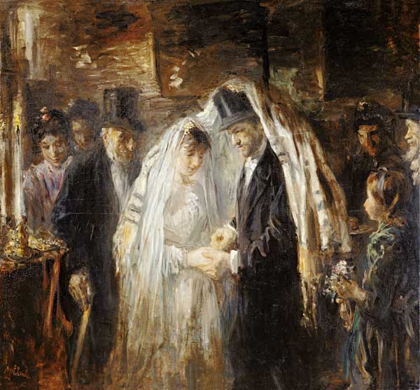 Jewish Wedding de Jozef Israels
