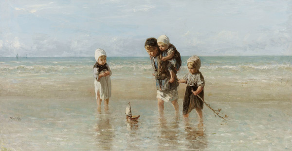 Kinder der See de Jozef Israels