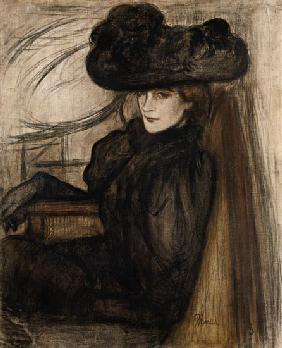 Lady with a black veil (MmeMazet)